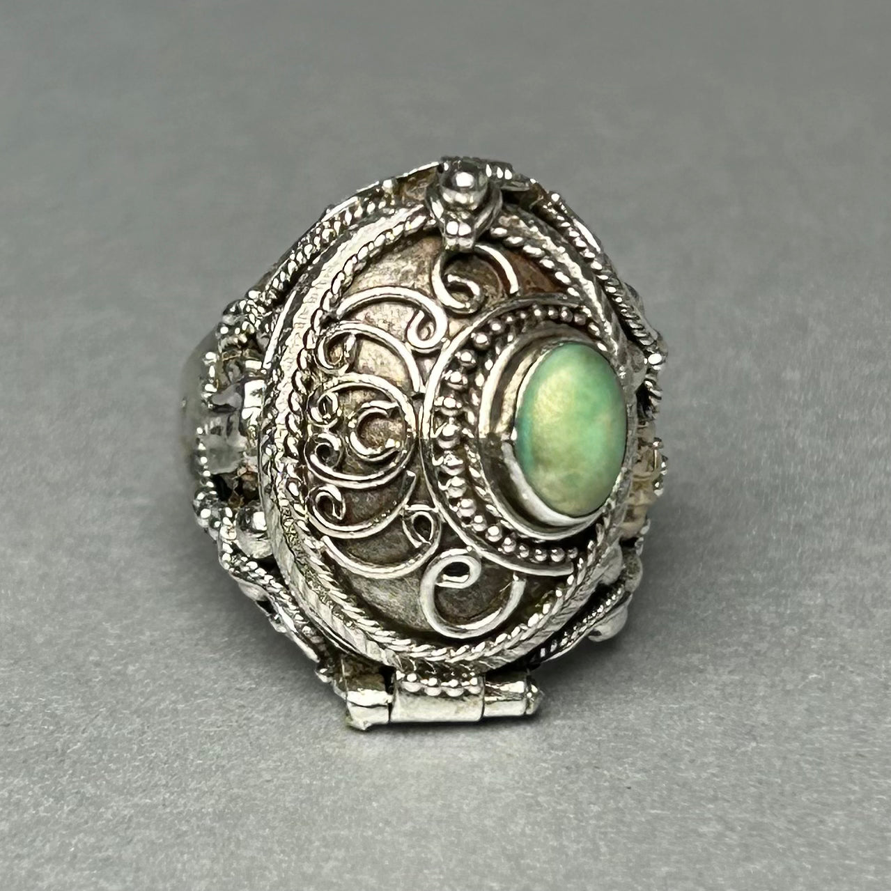 Gift Ring mit Türkis aus 925 Silber