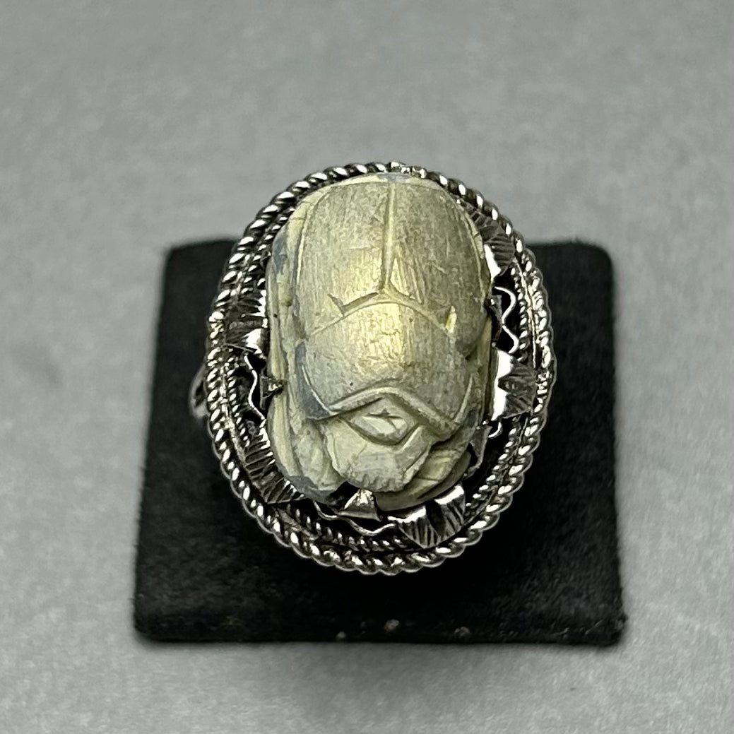 Skarabäus Ring aus 925 Silber
